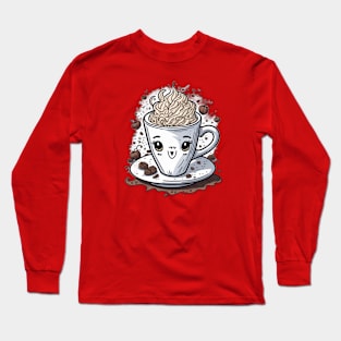 Glamorous Cup Of Coffee Long Sleeve T-Shirt